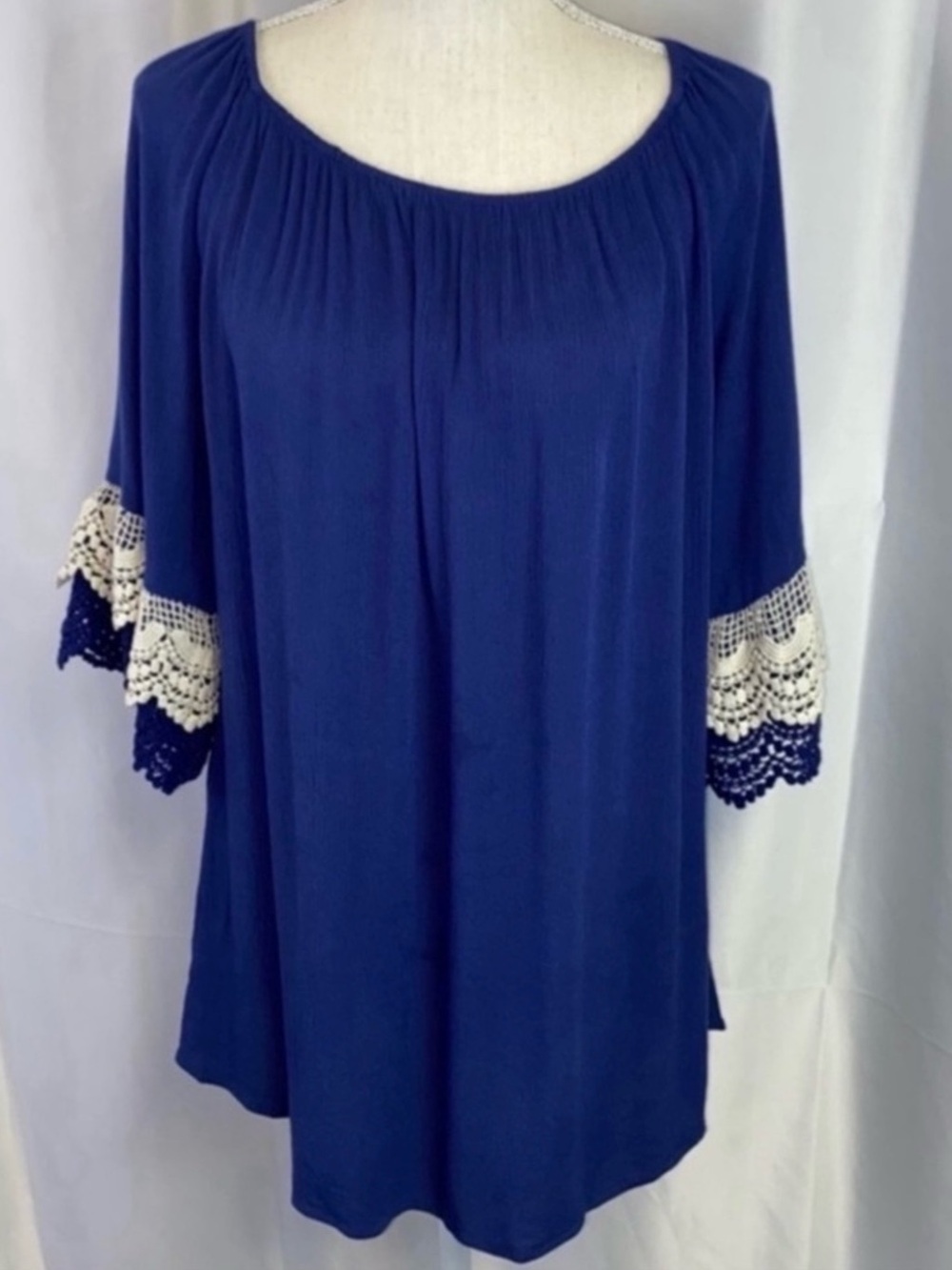 Royal Blue Umgee Size Large Blouse